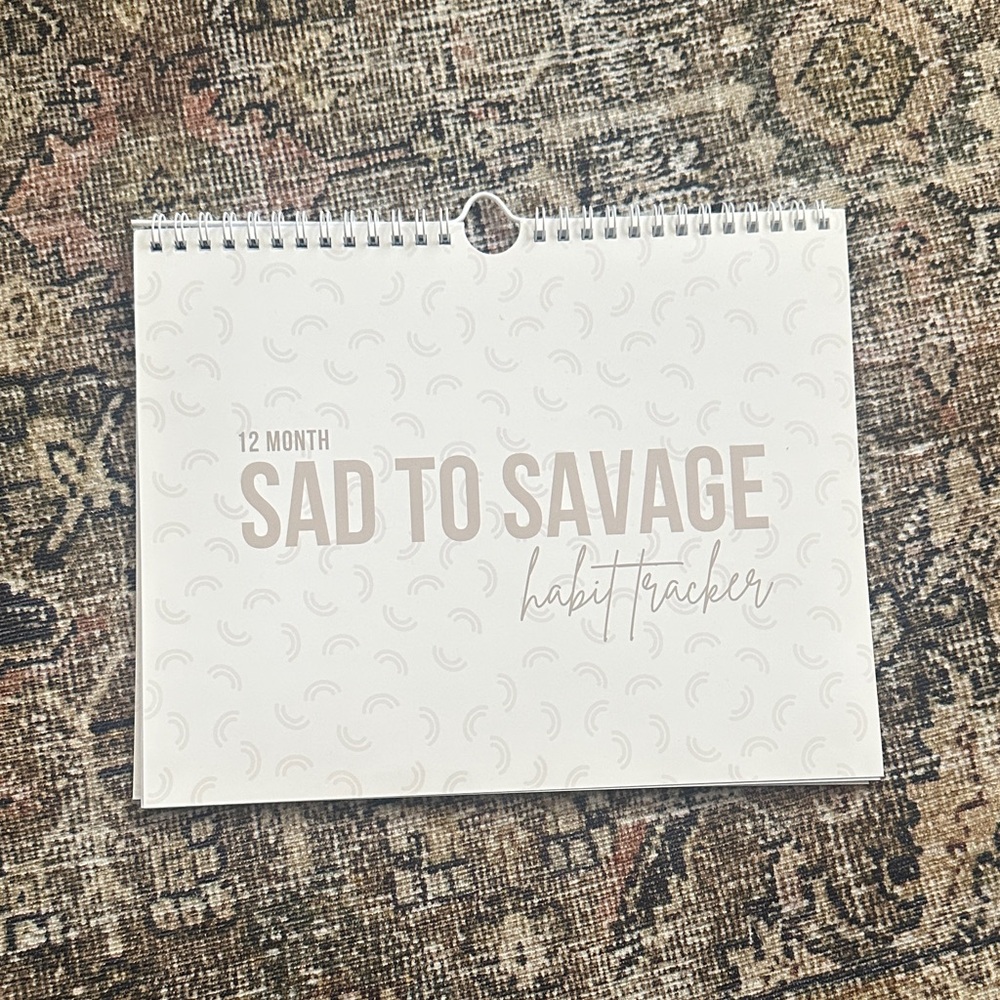 Sad to savage habit tracker